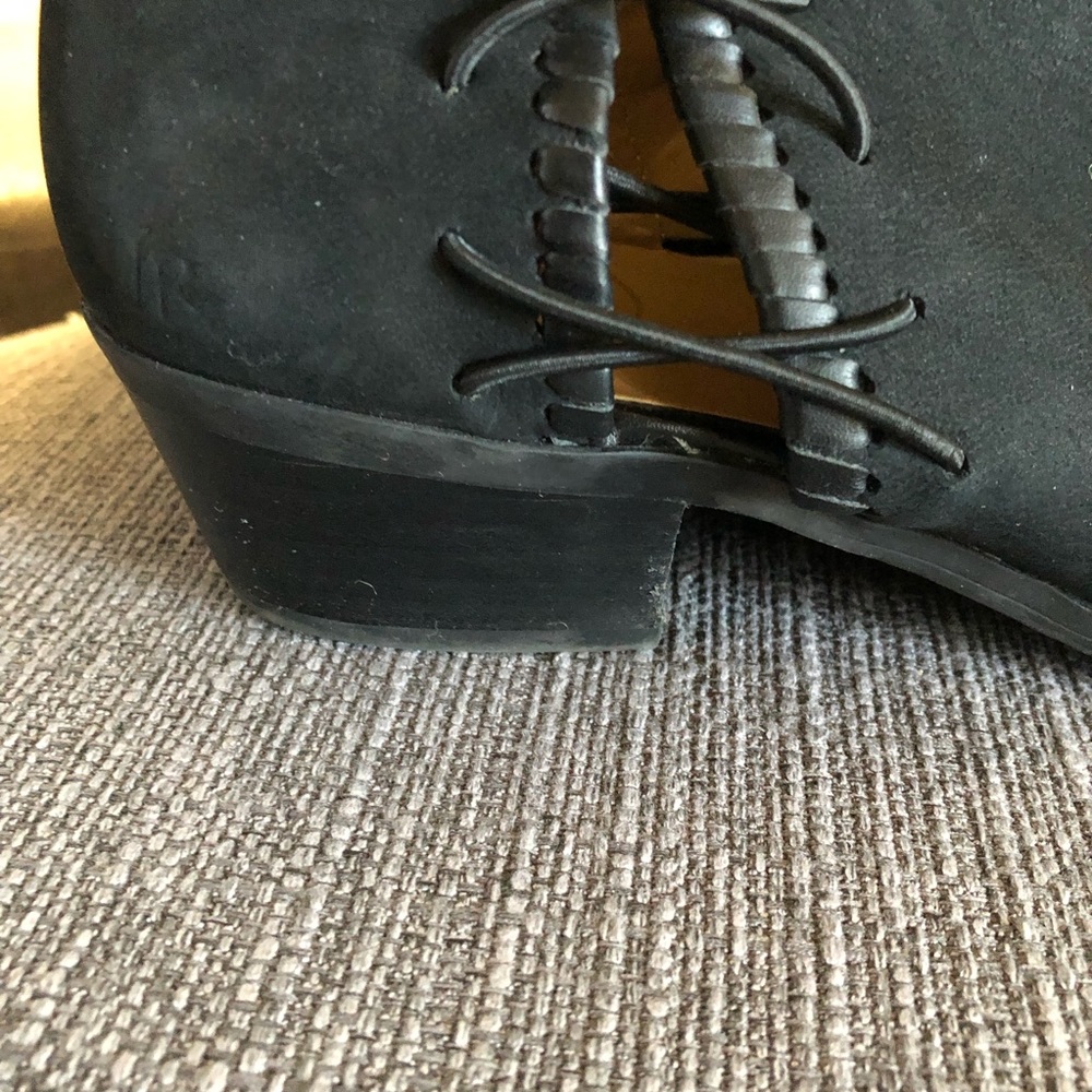 Jack Rogers Black Suede Reagan Bootie - Picture 8 of 10